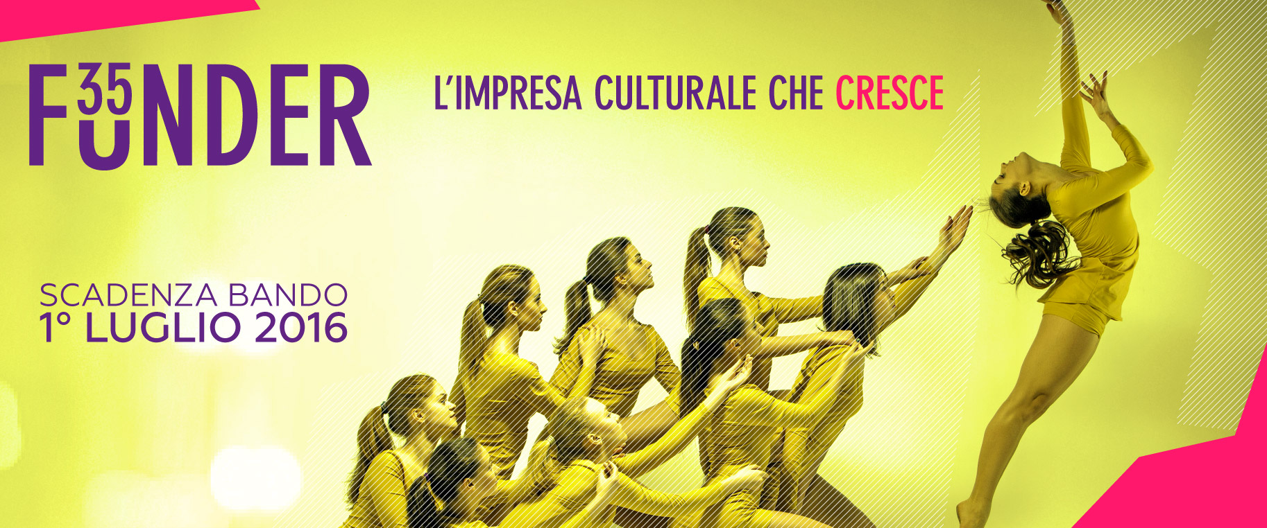 E’ uscito il bando FUNDER35 – nuove opportunità  per le organizzazioni culturali non profit