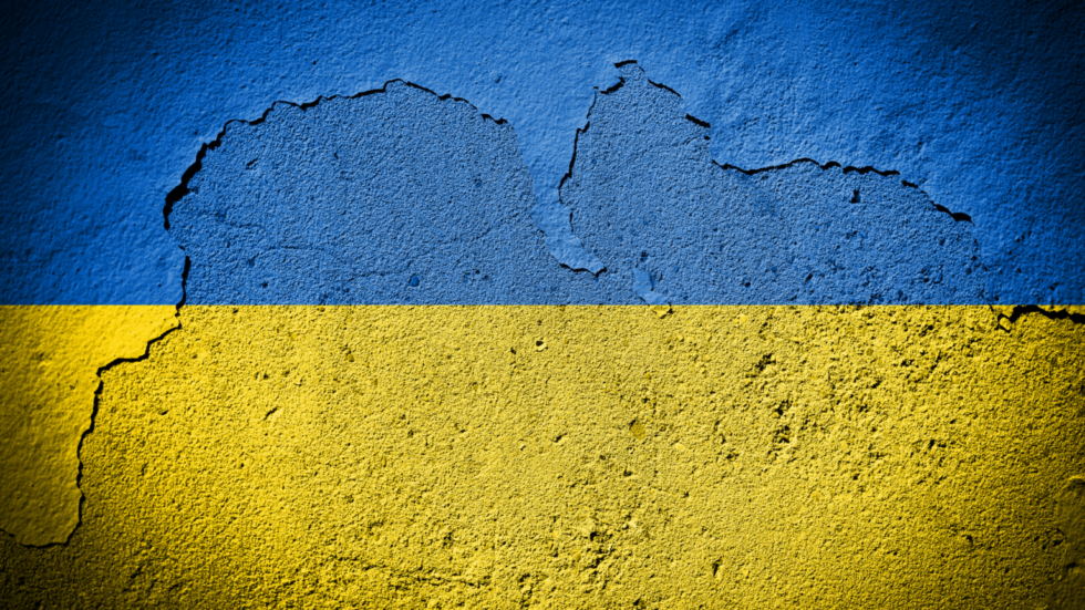 bandiera dell'ucraina giallo e blu