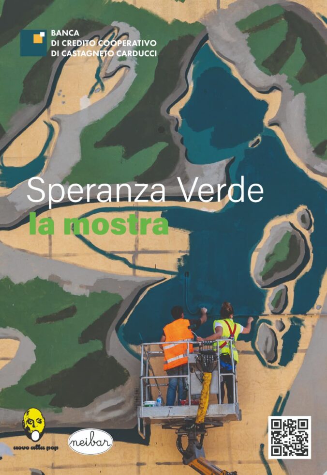 locandina mostra Speranza verde murales via aurelia